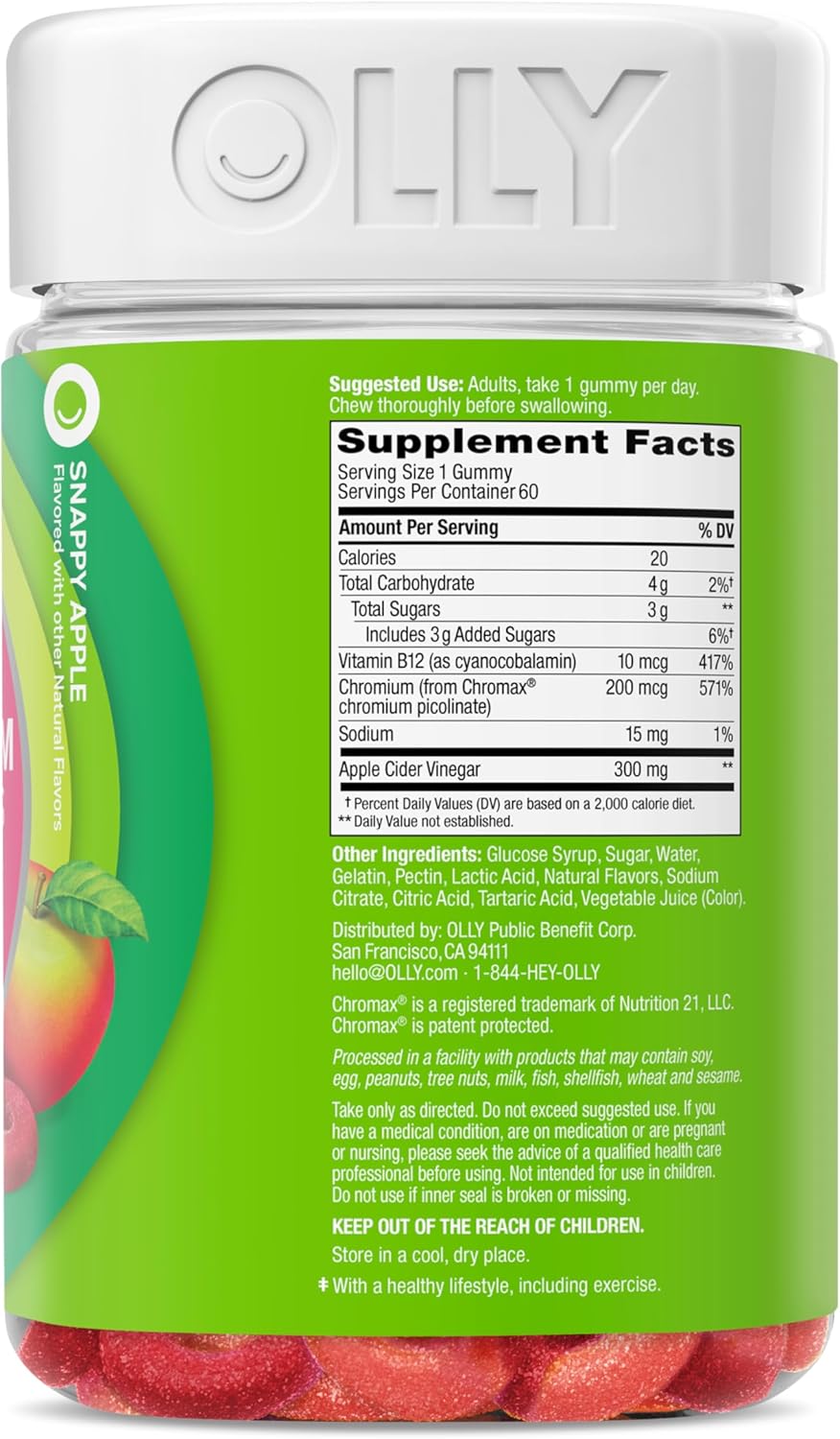 Apple Energy Metabolism Gummy Rings