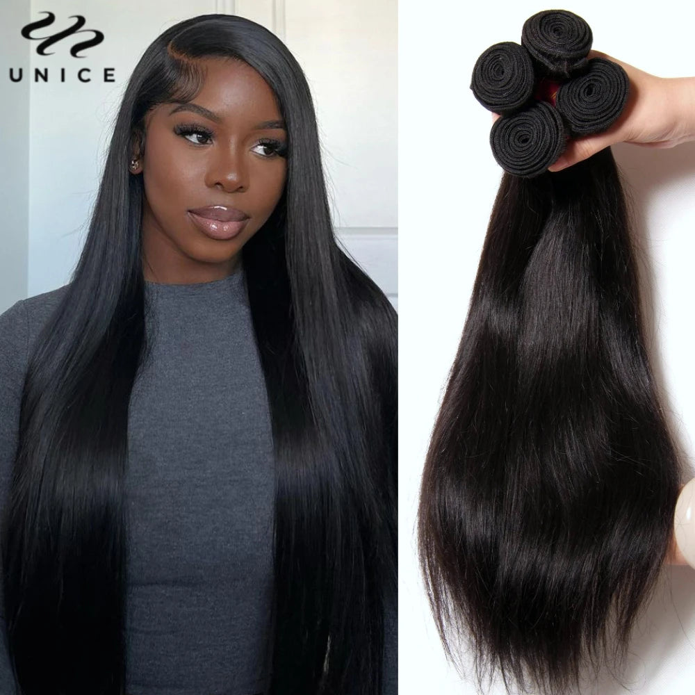 PureLine Brazilian Bone Straight Hair Bundles