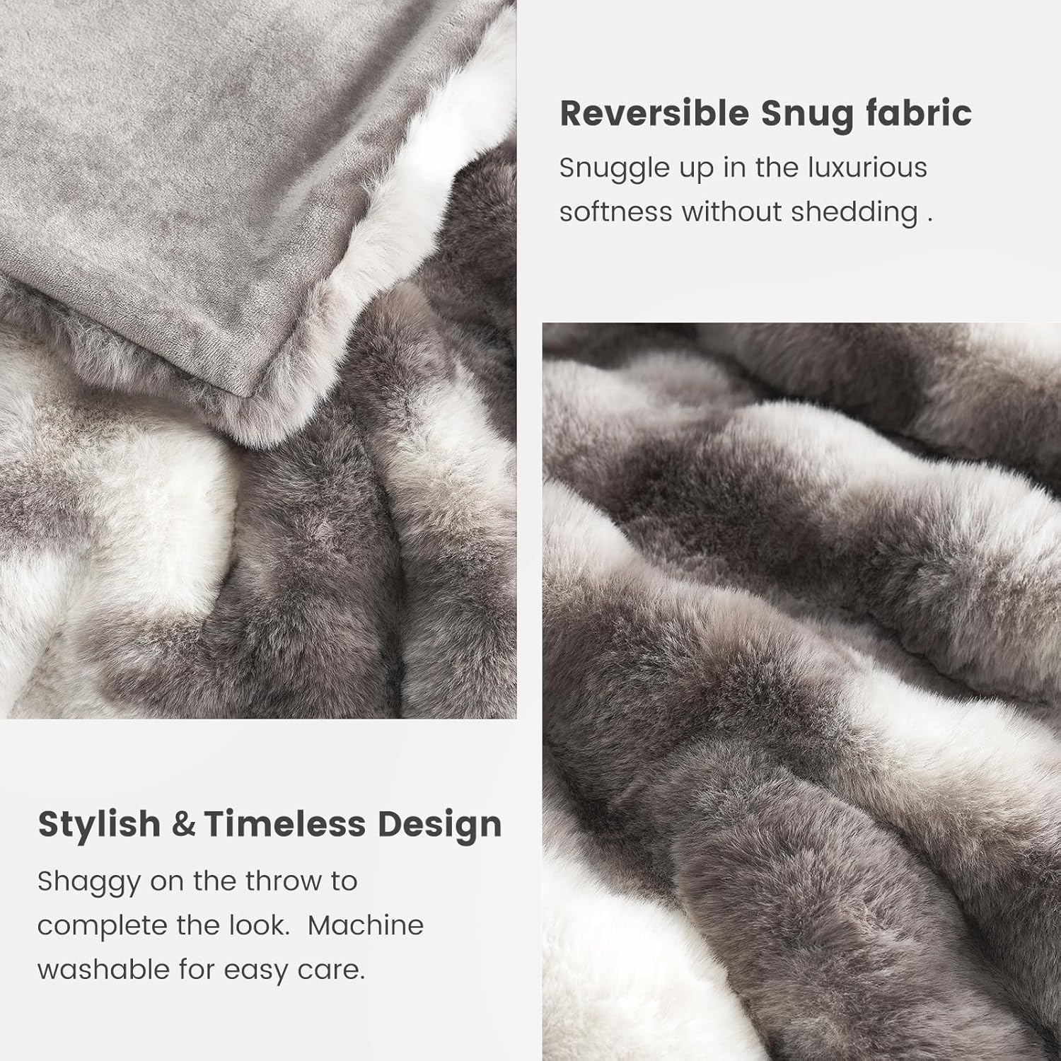 Cozy Bubble Plush Throw