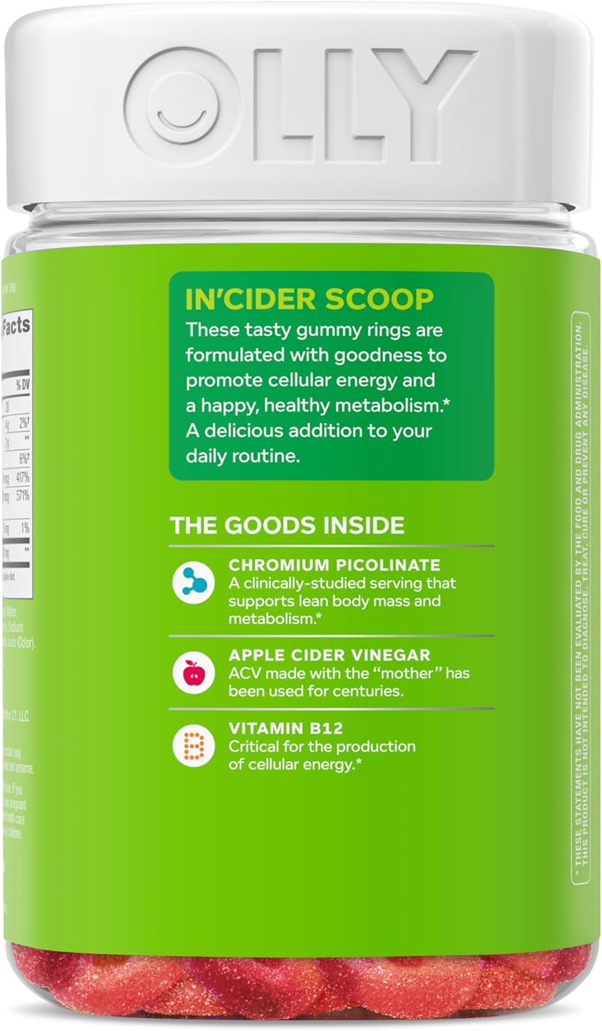 Apple Energy Metabolism Gummy Rings