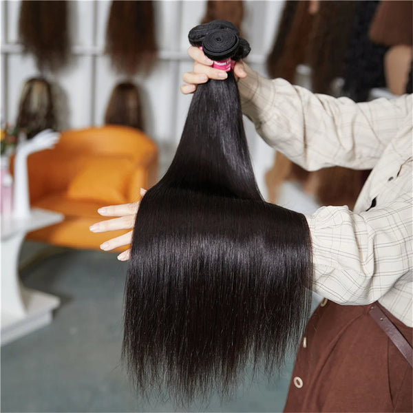 PureLine Brazilian Bone Straight Hair Bundles