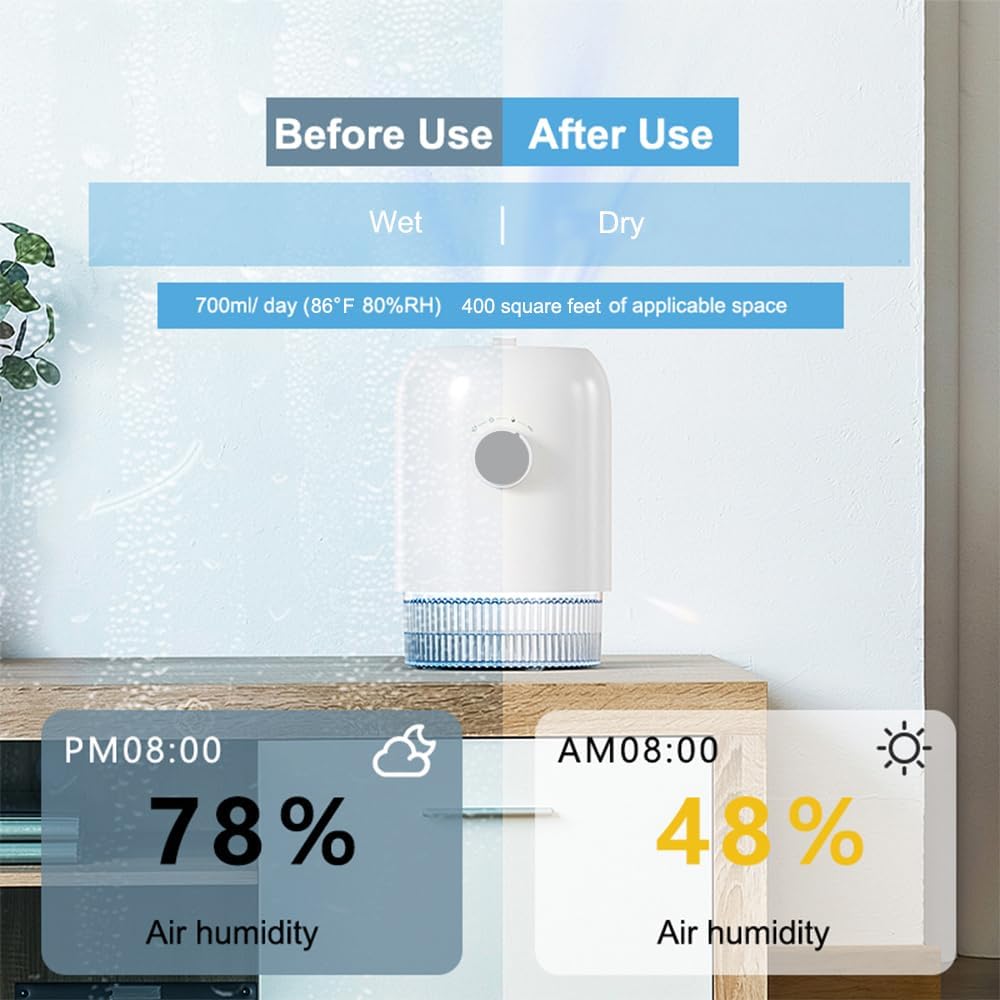 PureDry Home Compact Dehumidifier Unit