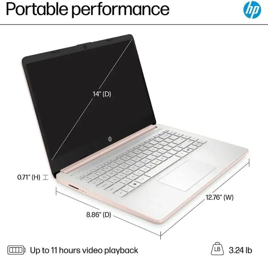 SageNova Slim Rose Gold Laptop